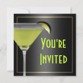 Invitation cinquantième Fête d'anniversaire (Devant)