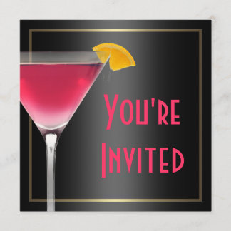 Invitation cinquantième Fête d'anniversaire