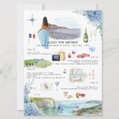 Invitation Circuit de week-end d'anniversaire | Sud de la Fra (Devant)