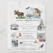 Invitation Circuit de week-end de Bachelorette | Croisière en (Devant)