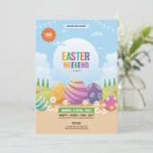 Invitation Circulaire de la fête de Pâques (Debout devant)