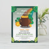 Invitation Circulaire d'invitation de Saint Patrick's Day Par (Debout devant)