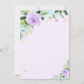 Invitation Circulation des éléphants par Baby shower Invitati (Dos)