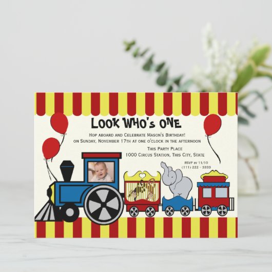 Invitation Circus (Debout devant)