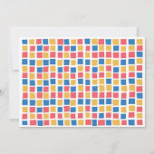 Invitation Circus Clown 1er Joyeux Anniversaire -Remise pour  (Dos)