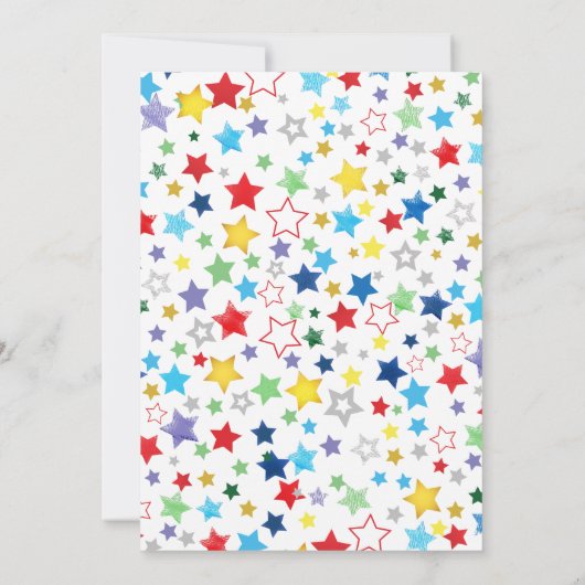 Invitation Circus Polar Bear Ringmaster (Dos)