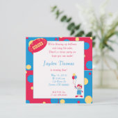 Invitation circuscopy, On fait exploser des ballons... (Debout devant)