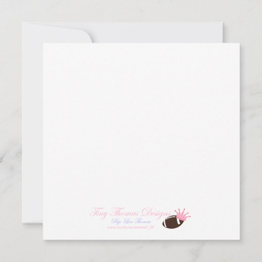 Invitation circusparty, nous faisons exploser des ballons... (Dos)