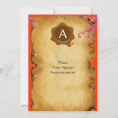 Invitation CIRE SEAL topaz (Dos)