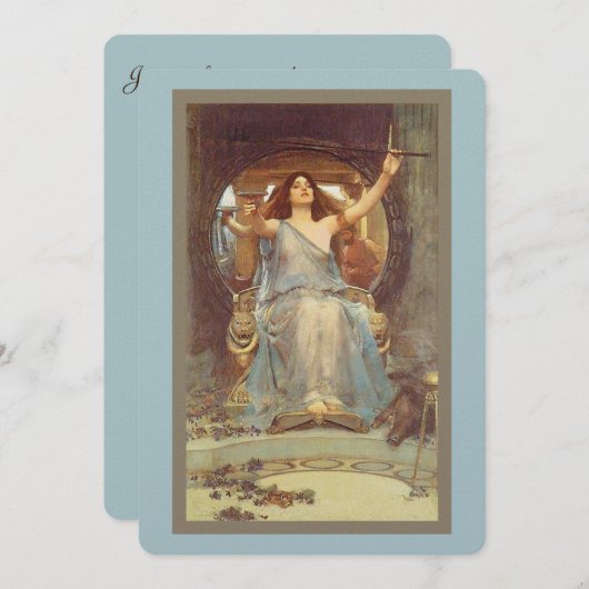 Invitation Cirque (Devant / Derrière)