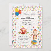 Invitation Cirque (Devant)