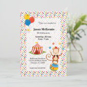 Invitation Cirque (Debout devant)