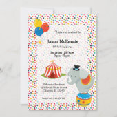 Invitation Cirque (Devant)