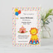 Invitation Cirque (Debout devant)