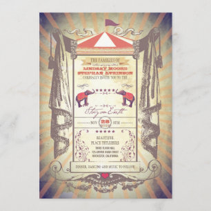 Invitation cirque