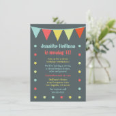 Invitation Cirque moderne et chic (Debout devant)