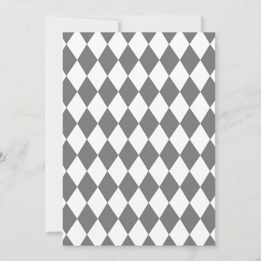 Invitation Cirque ou carnaval Baby shower à thème (Dos)