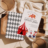 Cirque ou carnaval Baby shower à thème