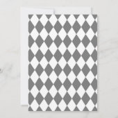 Invitation Cirque ou Carnaval Thématique Anniversaire (Dos)