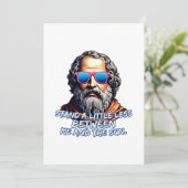 Invitation Citation cool (Debout devant)