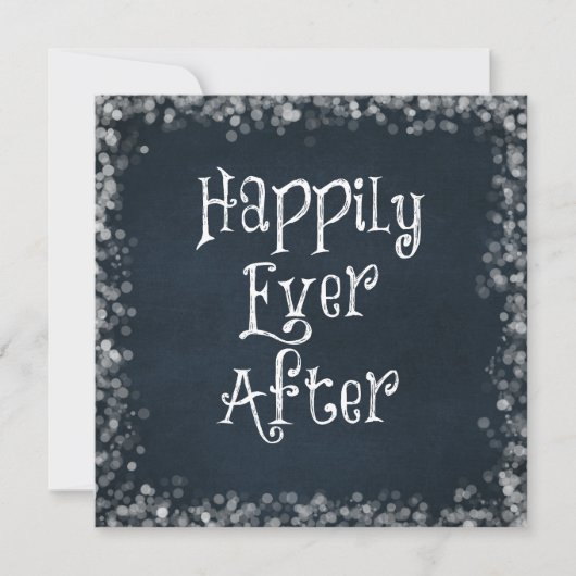 Invitation Citation de Happily Ever After (Devant)