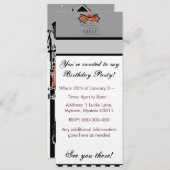 Invitation Citation de la nuit de rêve de Shakespeare (Devant / Derrière)