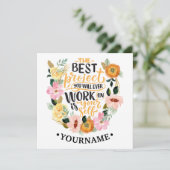 Invitation Citation de motivation de l'élégante inspiration f (Debout devant)