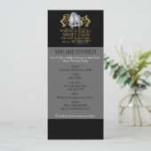 Invitation Citation de Roméo et Juliette (Version Or) (Debout devant)