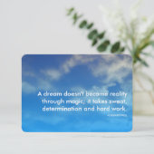 Invitation citation de succès de powell (Debout devant)