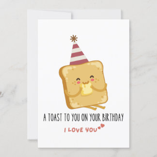 Invitation Citation Drôle : Un Toast Pour Vous À Votre Annive