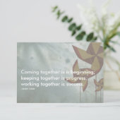 Invitation citation du succès de henry ford (Debout devant)