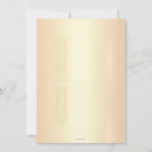 Invitation Citation inspirante dans un design décoratif éléga (Dos)