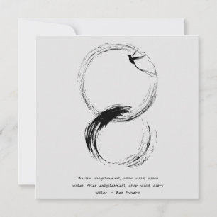 Invitation Citation zen : Sagesse et méditation