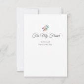 Invitation Citations de pain de Robert Browning (Dos)