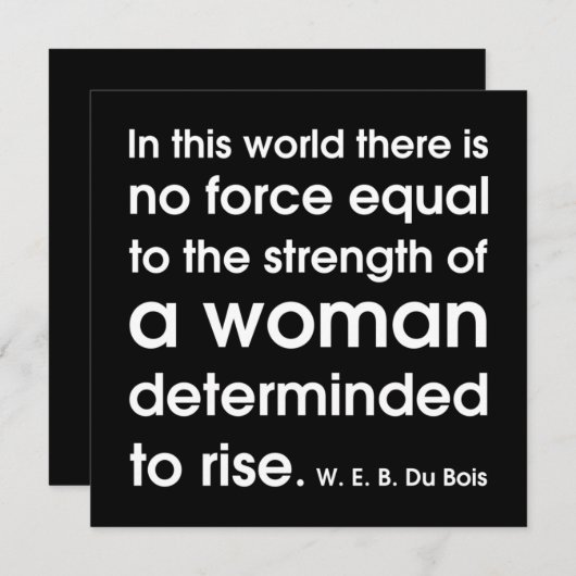 Invitation Citations Pour Femmes ~ Motivationnel (Devant / Derrière)