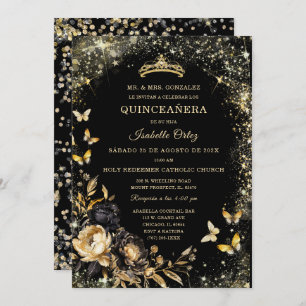 Invitation Citations Quinceanera en espagnol