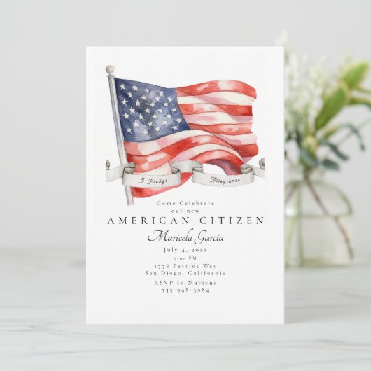 Invitation Citizen - New America Citizen Party (Debout devant)