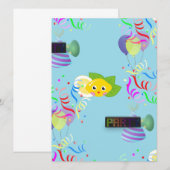 Invitation citron (Devant / Derrière)