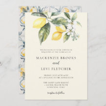 Citron carrelage méditerranéen Beurre Jaune Mariag