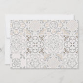 Invitation Citron méditerranéen 1er 2e 3e anniversaire photo (Dos)