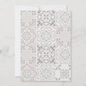 Invitation Citron méditerranéen 40e anniversaire n'importe qu (Dos)