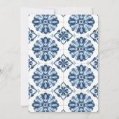 Invitation Citron Positano Baby shower italien (Dos)