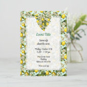 Invitation Citrons (Debout devant)