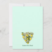 Invitation Citrons (Dos)