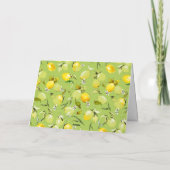 Invitation citrons aquarelle 22 (Dos)