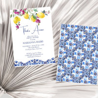 Citrons italiens bougainvilliers agrumes douche de