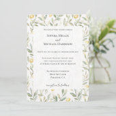 Invitation Citrons Sucrés Sur Vous Mariage (Debout devant)