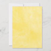 Invitation Citrons vert Fête des mariées géométrique de cadre (Dos)