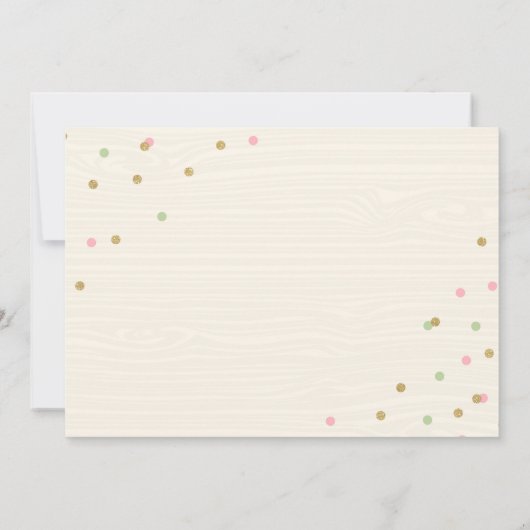 Invitation citrouille Anniversaire Citrouille or r (Dos)