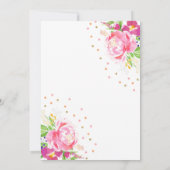 Invitation citrouille Anniversaire Citrouille or r (Dos)